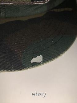 Vintage Binge Soy Camouflage K Produits Mesh Snapback Hat Cap Patch USA Cairo IL