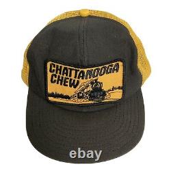 Vintage Chattanooga Chew Mesh Trucker Snapback Hat Casquette De Baseball