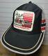 Vintage Dale Earnhardt 1987 Winston 3 Stripe Trucker Mesh Snapback Hat Usa (r1)