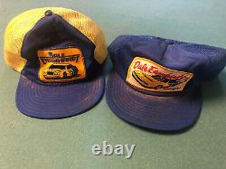 Vintage Dale Earnhardt Snapback Trucker Hat Wrangler Nascar Cap 3 Par Sportswear