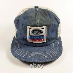 Vintage Ford New Holland Snapback Cap Trucker Hat Mesh Patch K Products États-unis