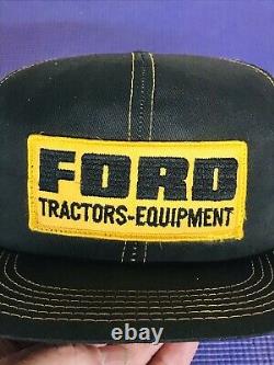 Vintage Ford Tracteurs Équipement Snapback Trucker Hat Cap Rare K Produits De La Marque