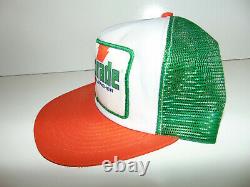 Vintage Gatorade Big Patch Hat Cap Trucker Hat Snapretour États-unis Made Never Worn @@