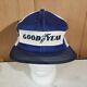 Vintage Goodyear Patch Mesh Snapback Trucker Hat Cap Factory A49