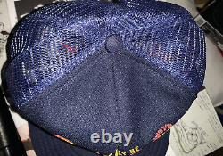 Vintage Je Peux Être Gros Mais Vous Êtes Fulgurant Novelty 3 Stripe Mesh Snapback Hat Cap USA