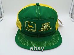 Vintage John Deere K Produits Fabriqués Aux États-unis Trucker Hat Cap Patch Mesh Snapback