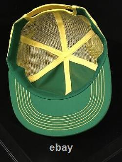 Vintage John Deere Patch Green Yellow Mesh Trucker Hat Snapback Cap K-products