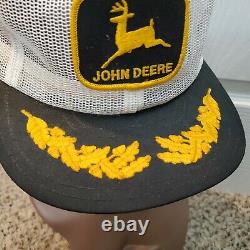 Vintage John Deere Snapback Trucker Hat Full Mesh Patch Cap Louisville États-unis