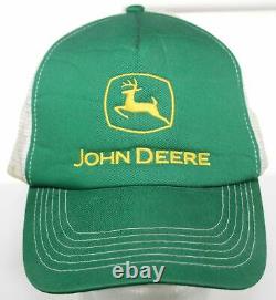 Vintage John Deere Trucker Hat Cary Francis Group Snapback Cap 1970s Années 1980