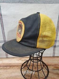 Vintage K Marque In-fisherman Hat Cap Fabriqué Aux États-unis Big Patch Snapback Mesh