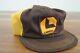Vintage Lawson Patch Mesh Snapback Cap Trucker Hat Usa K-brand Brown Yellow (l3)
