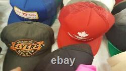 Vintage Lot 50 Random Trucker Hat Snapback Mesh Patch Cap Mixed 80s 90s Champ Pétrolifère