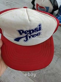 Vintage Pepsi Trucker Cap Hat Lot De 6 Annonces Privées