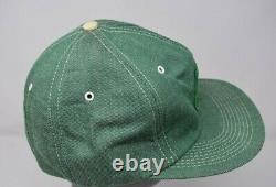 Vintage Pioneer Denim Advertising Snapback Hat Cap K Brand Trucker Rare Htf