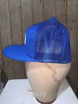 Vintage Rare 70s/80s Baltimore Colts Blue NFL Football Trucker Cap Hat Snapback
