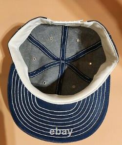 Vintage Rare Denim Louisville Trucker Hat Marathon Gas & Oil Patch Cap Hat, États-unis
