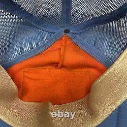 Vintage Richard Petty Stp 3 Stripe Trucker Mesh Snapback Hat Cap Made Aux États-unis