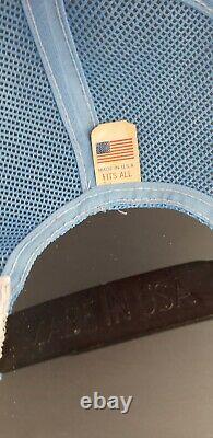Vintage Richard Petty Stp 3 Stripe Trucker Mesh Snapback Hat Cap Made Aux États-unis