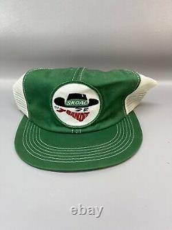 Vintage Skoal Bandit Hat Patch Trucker Snapback 1980s Cap K-produits. Royaume