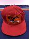 Vintage Stihl Chainsaw Snapback Mousse Trucker Hat Usa Rare Rouge 80s K Marque Casquette