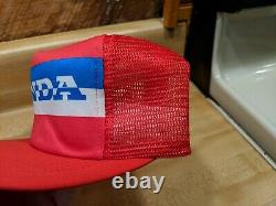 Vintage Team Honda Racing Snapback Trucker Hat Cap Rare Nos California Headwear
