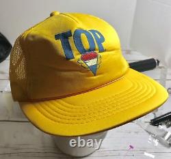 Vintage Top Tobacco Rolling Papers Snapback Hat Cap Trucker Mesh Retro