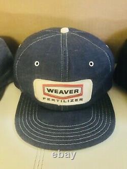 Vintage Trucker Hat Cap Lot 20 All Patch Snapback K Brand Farmer Denim Cat Etats-unis