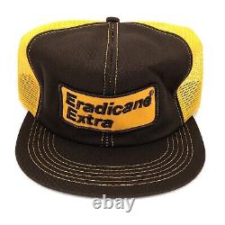Vintage Trucker Hat Cap Snapback États-unis Marque K Grand Patch Stitched Eradicane