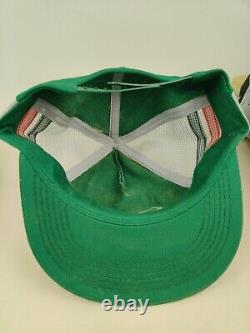 Vtg 3 Stripe K Marque USA Made Nk Northrup King Trucker Hat Snapback Cap Vintage