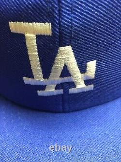 Vtg 80s La Los Angeles Dodgers Snapback Mlb Baseball Trucker Hat Ball Cap M-l