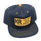 Vtg Ken Carter Moteur Reconstructeur Patch Blue Denim Snapback Trucker Hat Cap Usa Xx