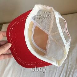 Vtg Red Wing Shoes Comfort And Fit USA Made Hat Cap Trucker Mesh Livraison Gratuite